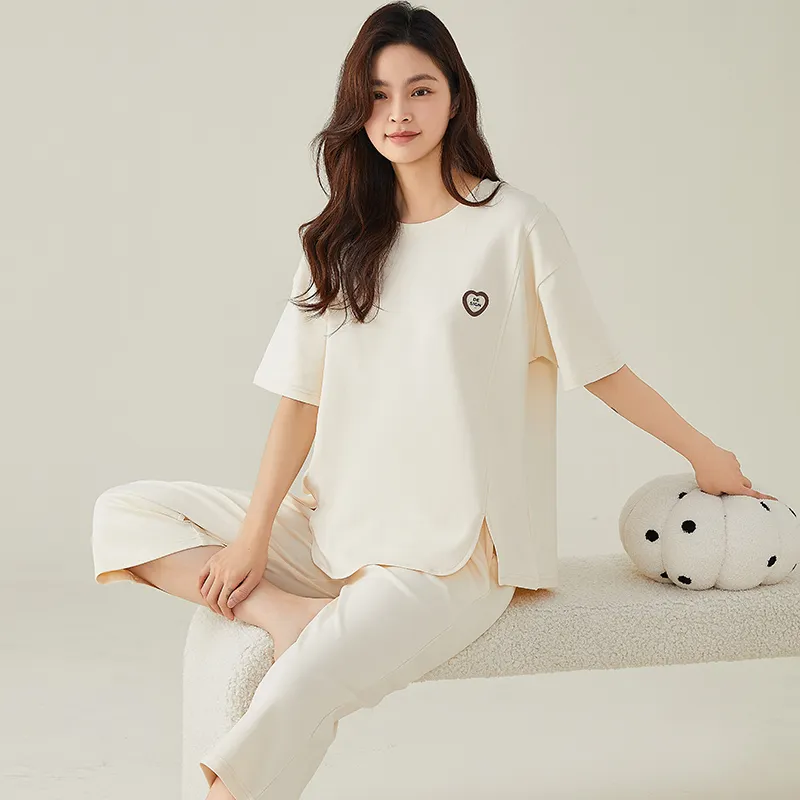 MADALLO Pajama Set Women's Ecru-1