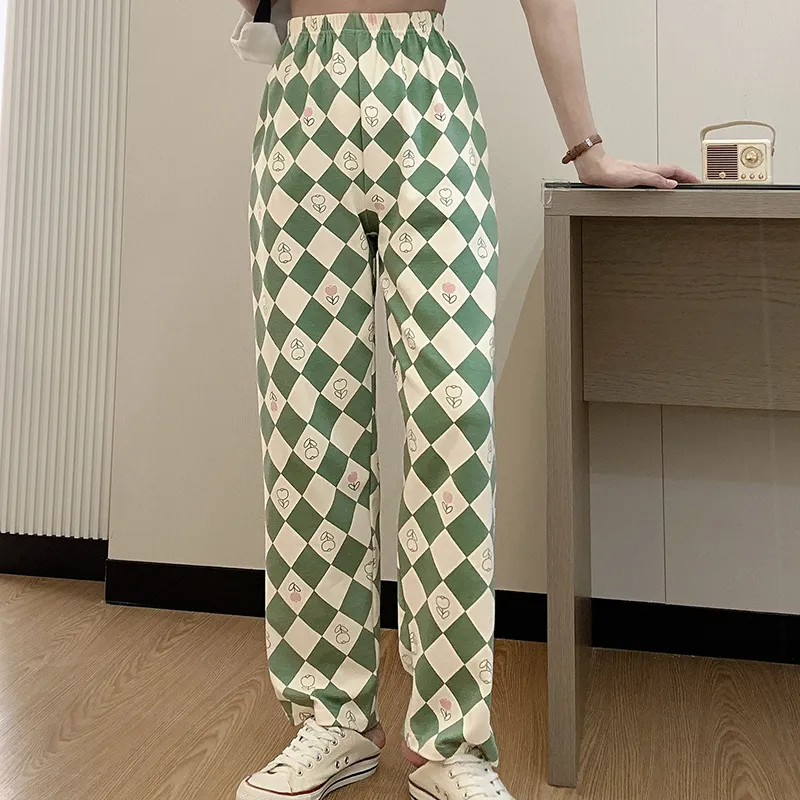 MADALLO Pajama Pants Women's Ocean Green-4