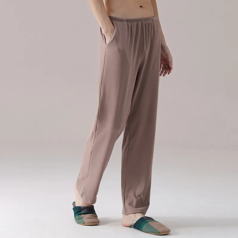 MADALLO Pajama Pants Men's Light Brown-2