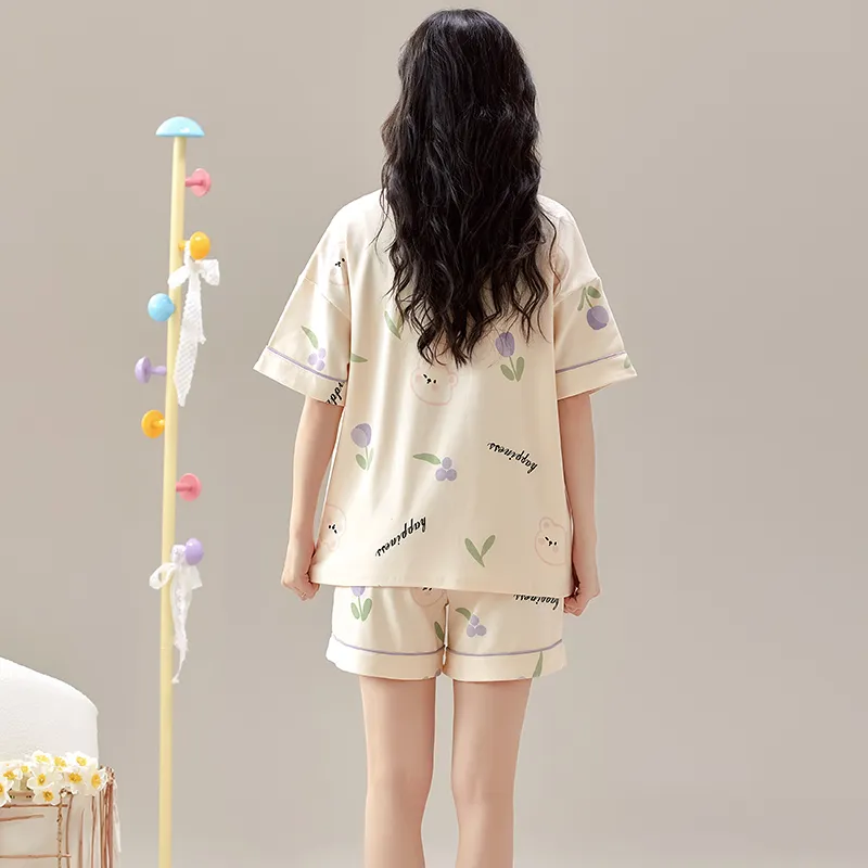 MADALLO Pajama Set Women's Apricot-1