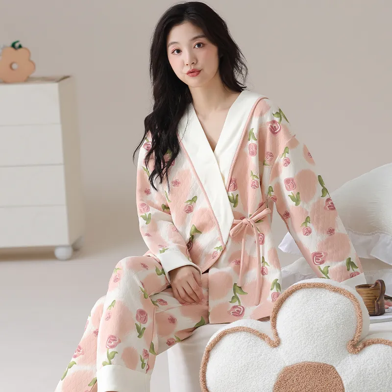 MADALLO Pajama Set Women's Light Pink-5