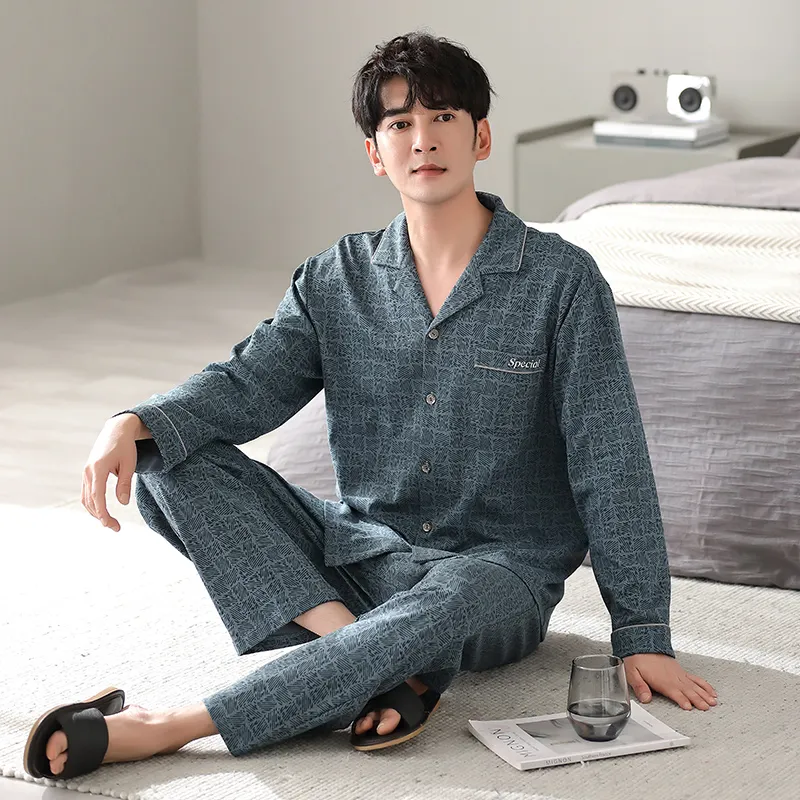 MADALLO Men Pajama Sets-5