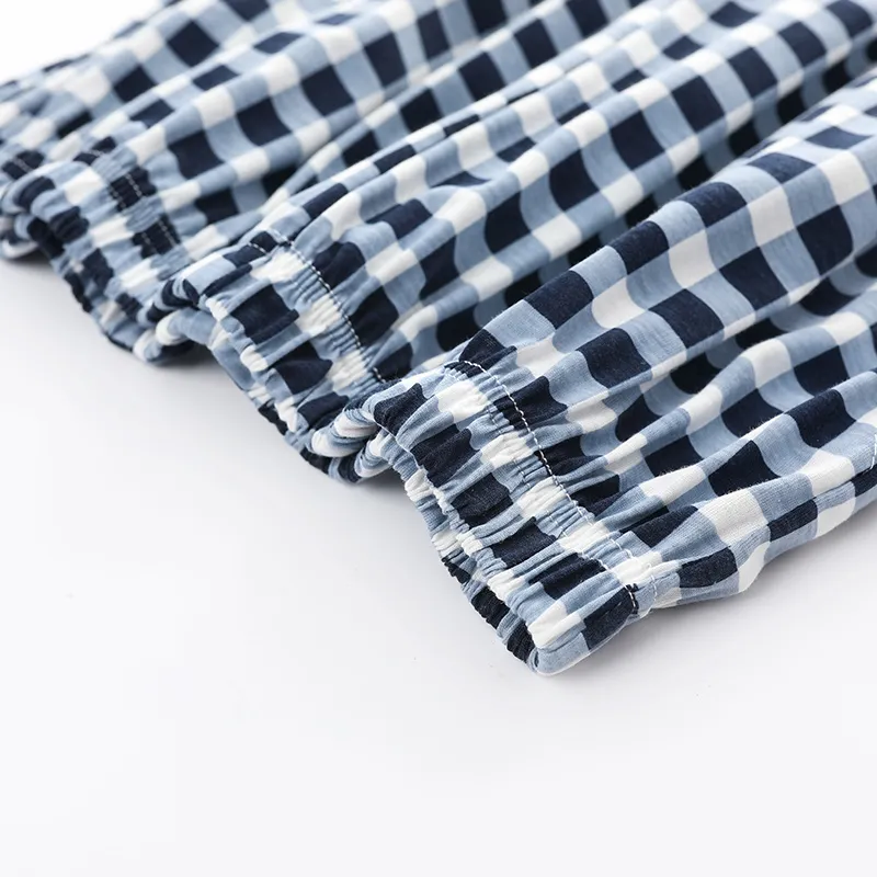 MADALLO Pajama Pants Men's Blue-3