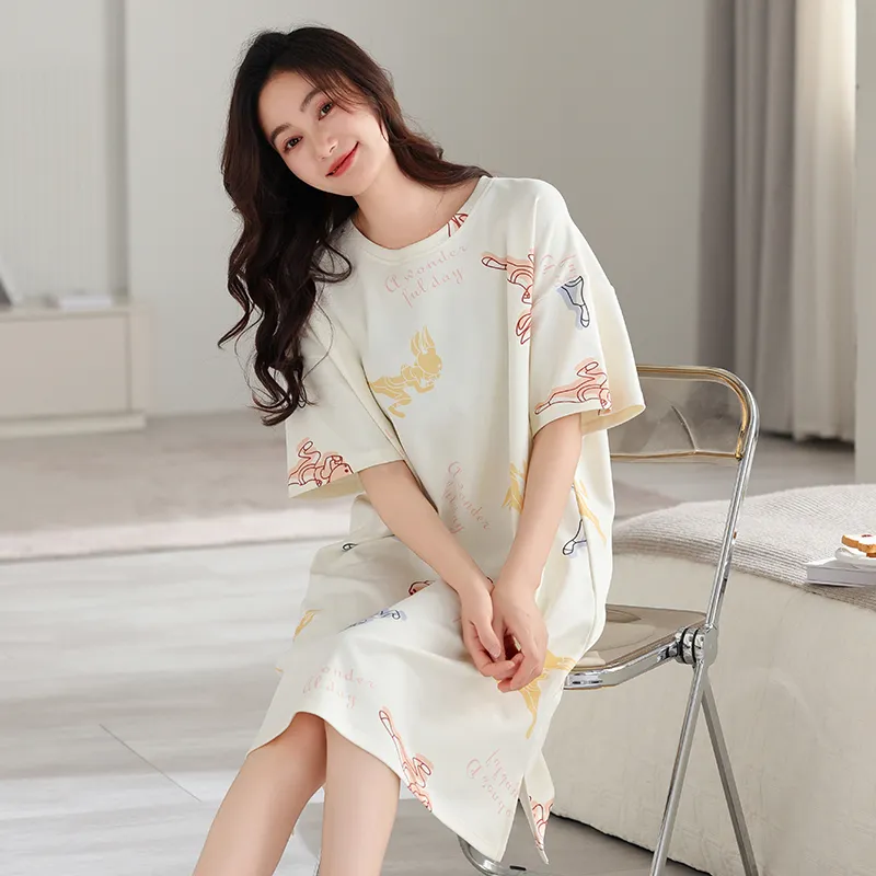 MADALLO Women's Nightgowns-4