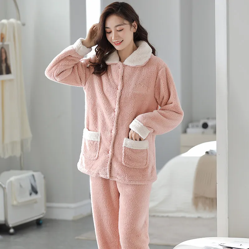MADALLO Pajama Set Women's Flesh Pink-2