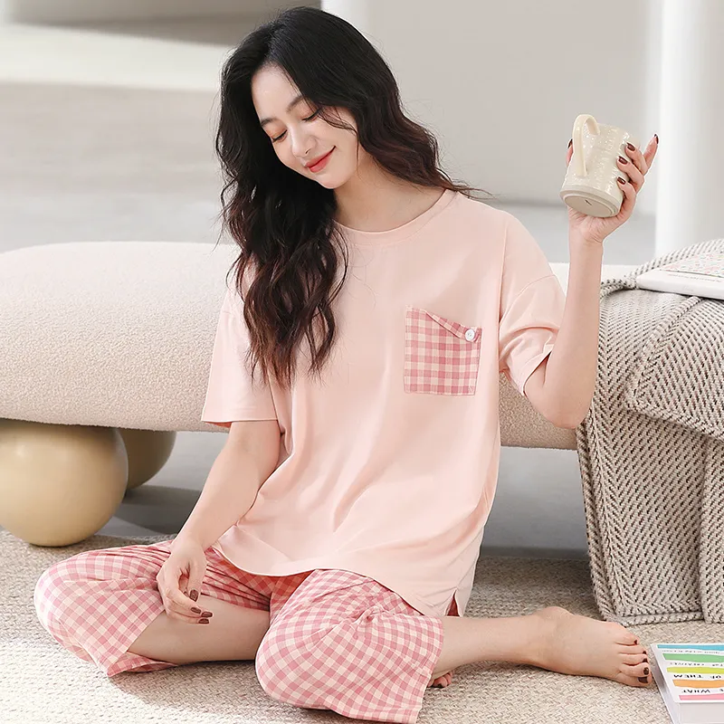 MADALLO Pajama Set Women's Pink-2