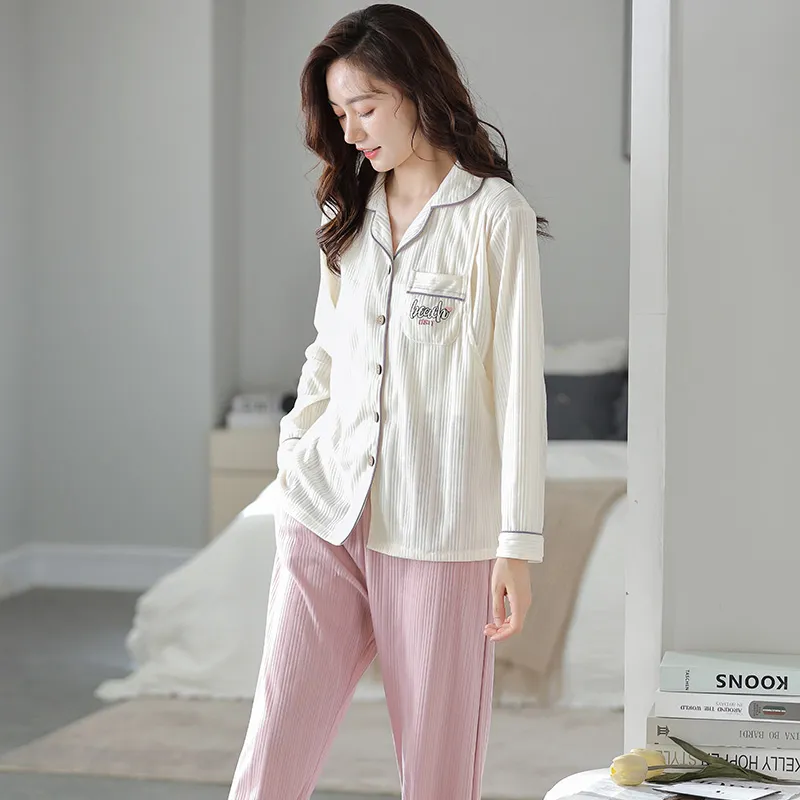 MADALLO Pajama Set Women's Pink Purple-2