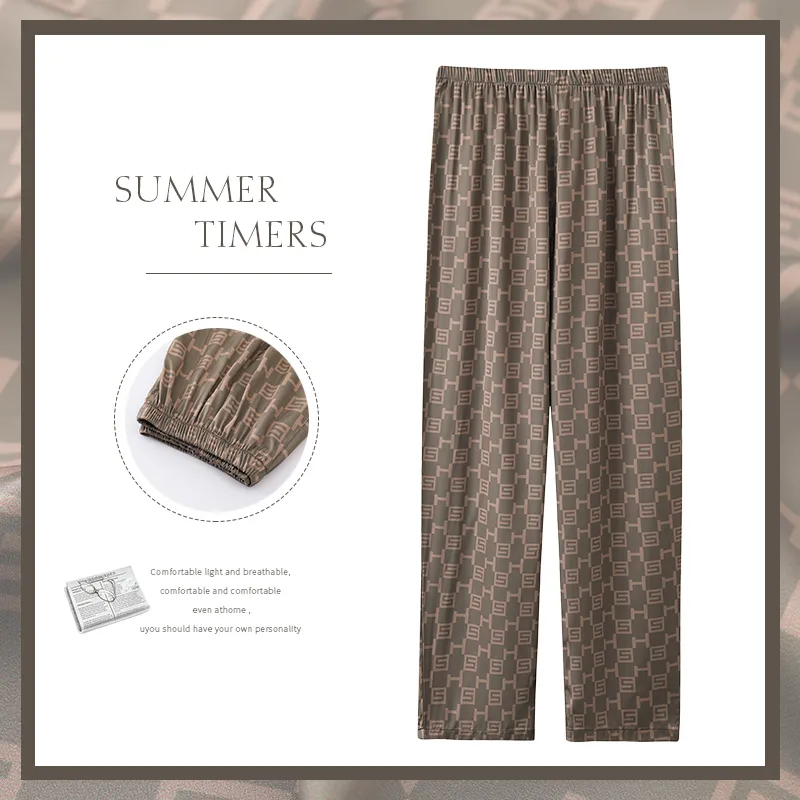 MADALLO Men Pajama Pants-1