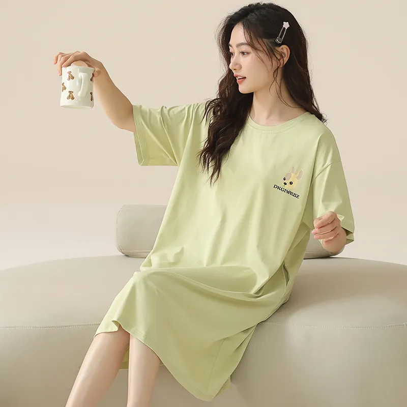 MADALLO Nightgown Women's Light Green-4