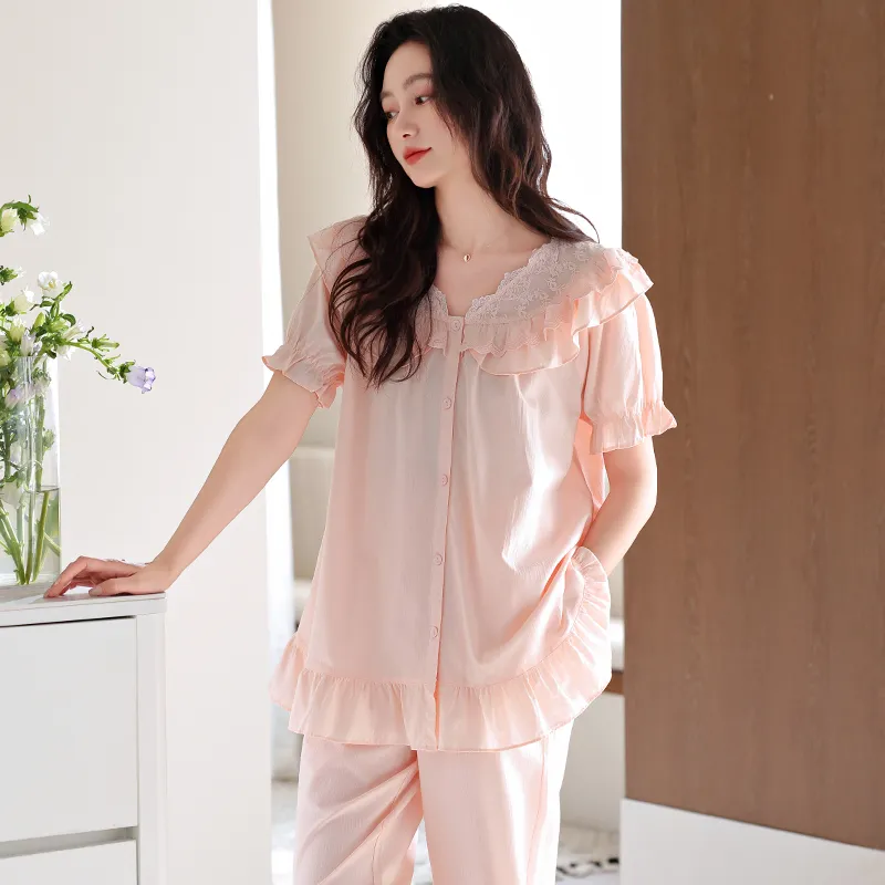MADALLO Pajama Set Women's Pink-3