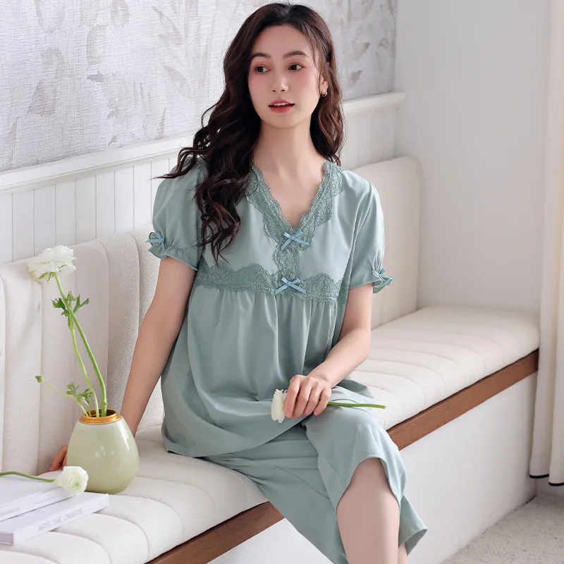 MADALLO Pajama Set Women's Peacock Green-4