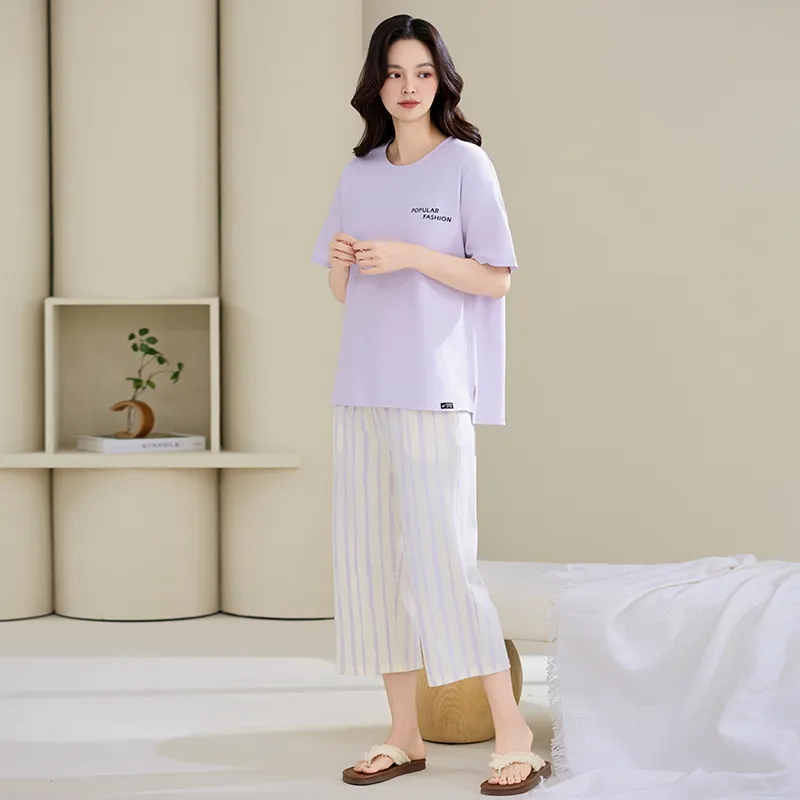 MADALLO Pajama Set Women's Violet-1