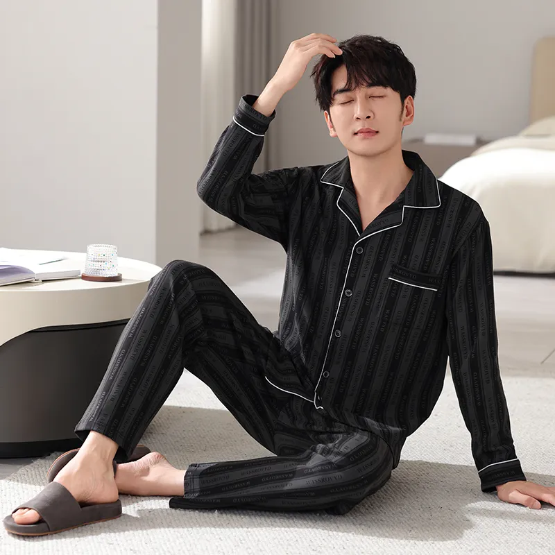 MADALLO Men Pajama Sets-4