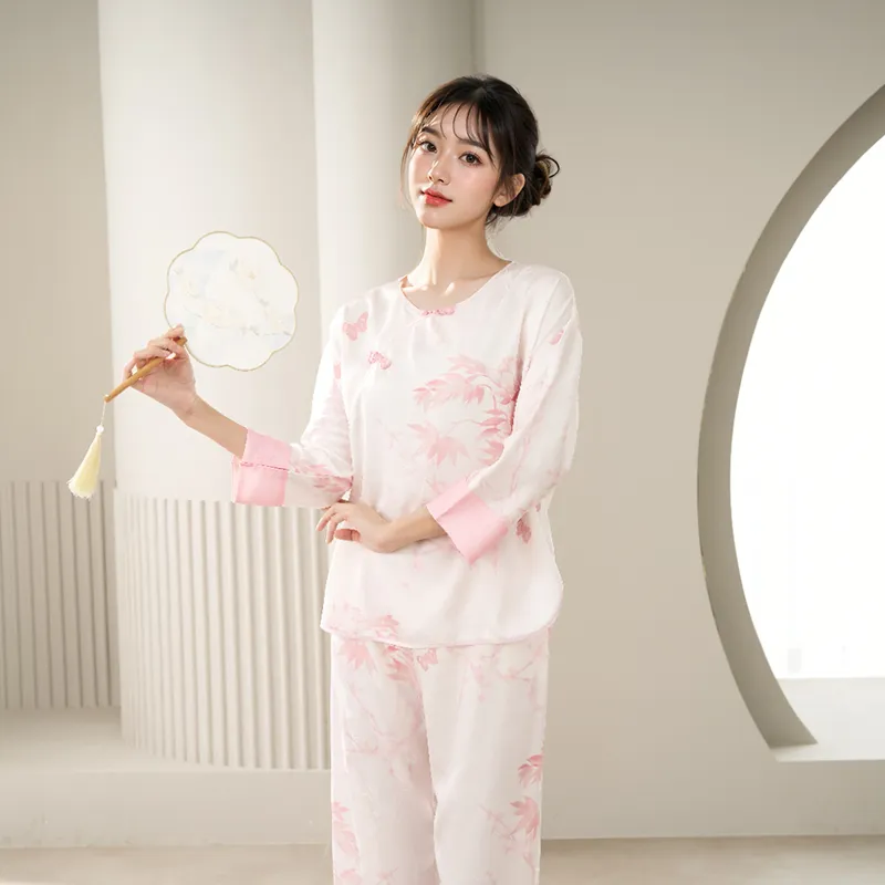 MADALLO Pajama Set Women's Light Pink-2