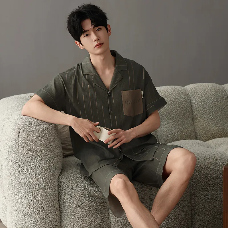 MADALLO Men Pajama Sets-4