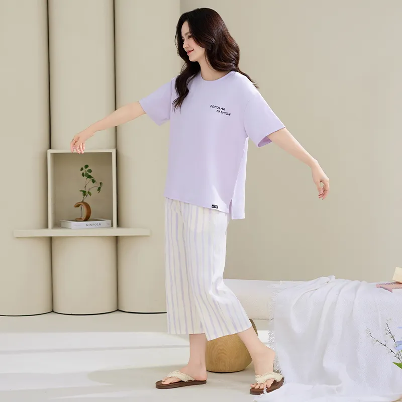 MADALLO Pajama Set Women's Violet-4