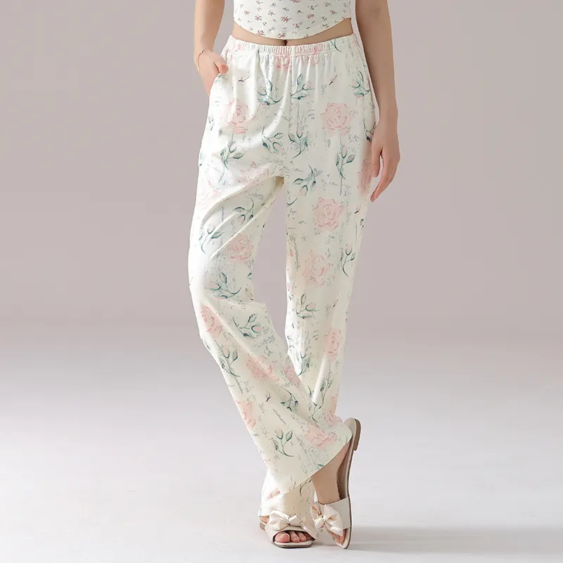 MADALLO Pajama Pants Women's White-5