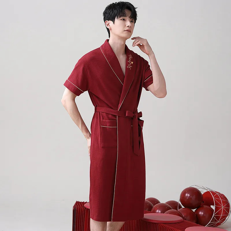 MADALLO Unisex Bath Robes-5