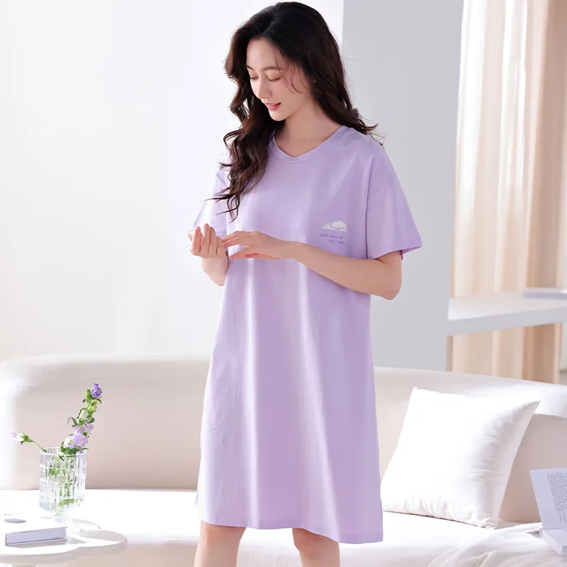 MADALLO Nightgown Women's Violet-5