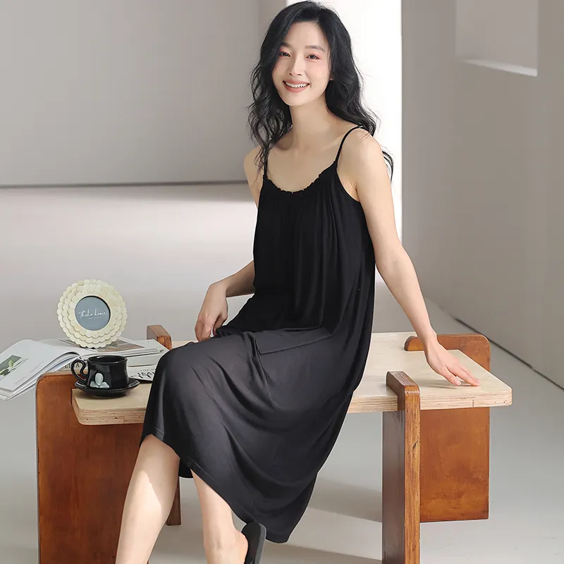 MADALLO Nightgown Women's Black-2