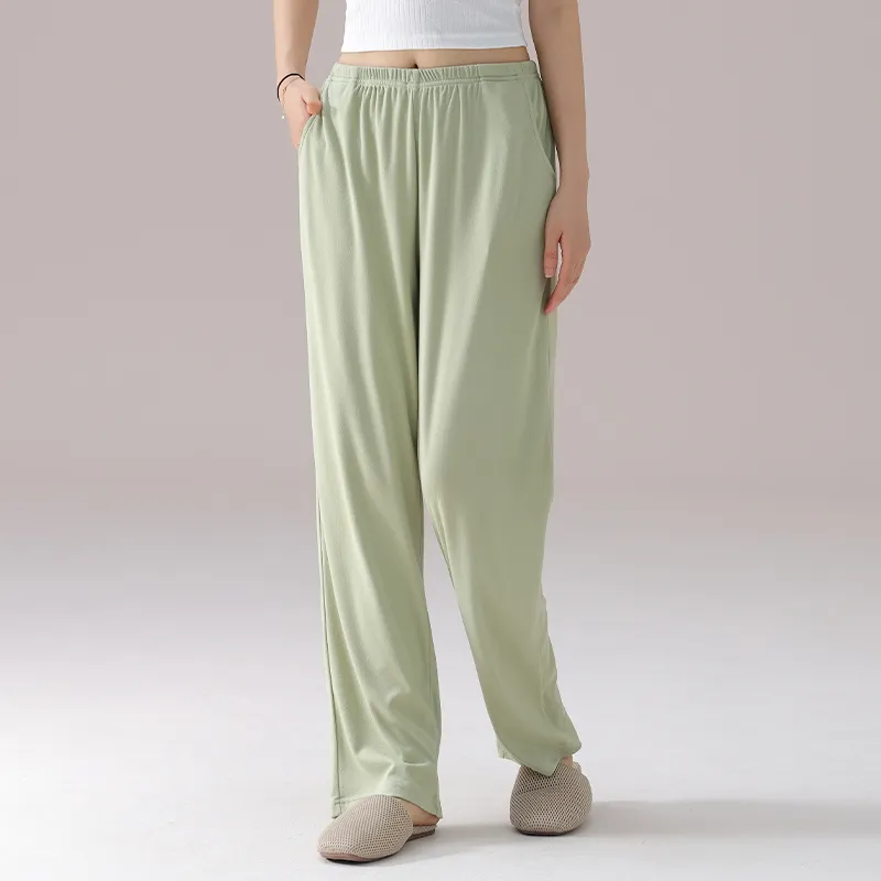 MADALLO Pajama Pants Women's Green-2