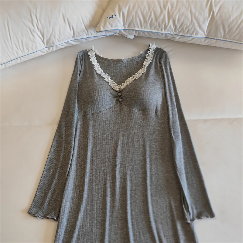 MADALLO Women's Nightgowns-4
