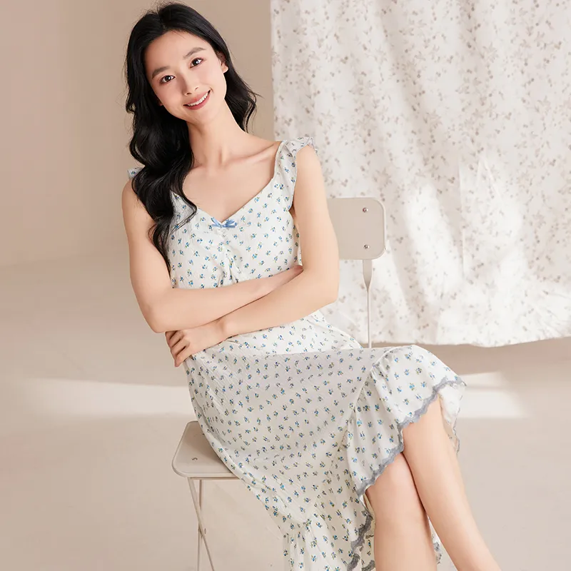 MADALLO Women's Nightgowns-3