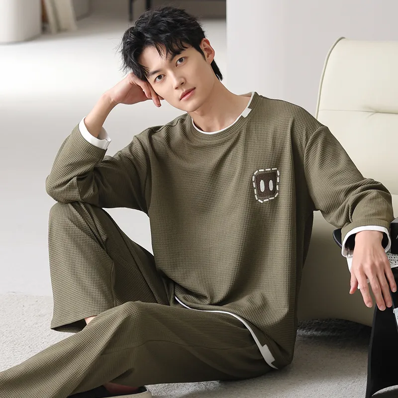 MADALLO Men Pajama Sets-4