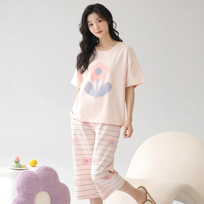 MADALLO Pajama Set Women's Pink-1