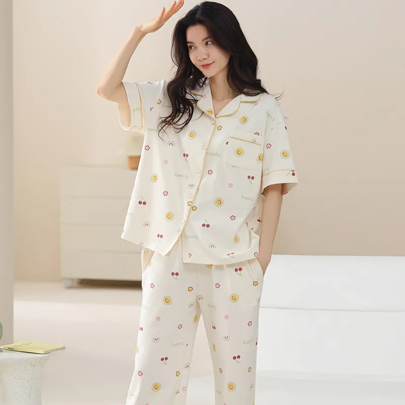 MADALLO Pajama Set Women's White-5