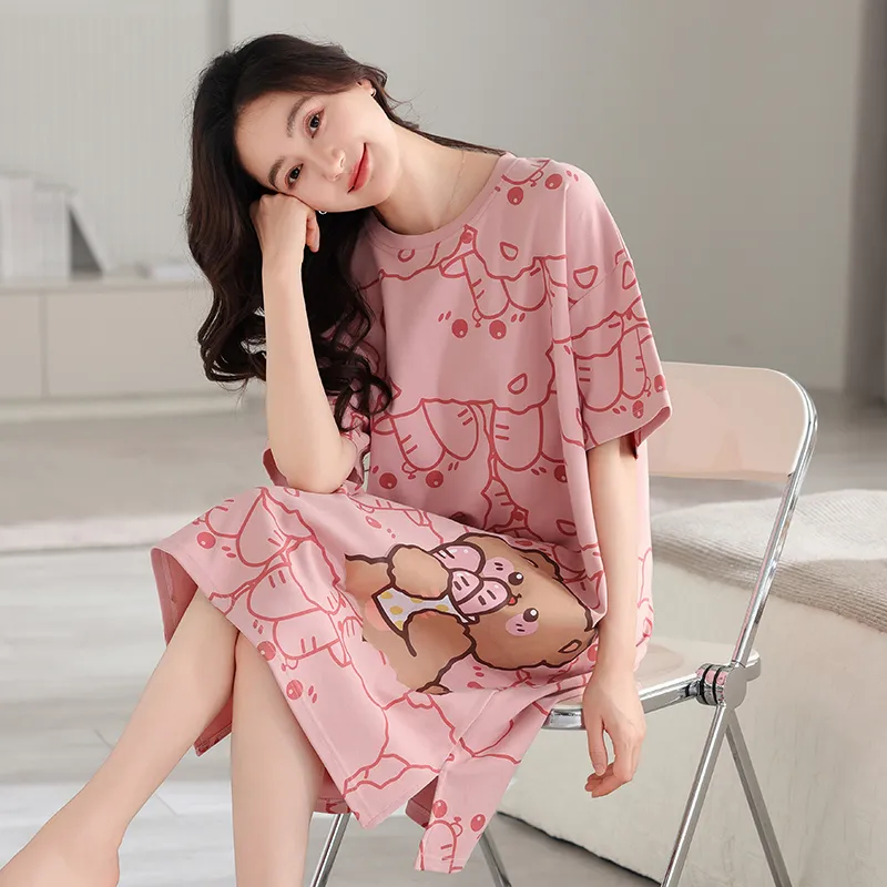 MADALLO Women's Nightgowns-3