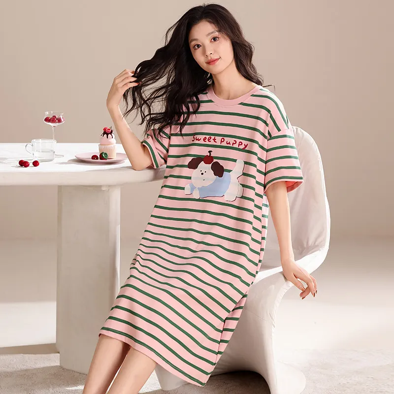 MADALLO Women's Nightgowns-5
