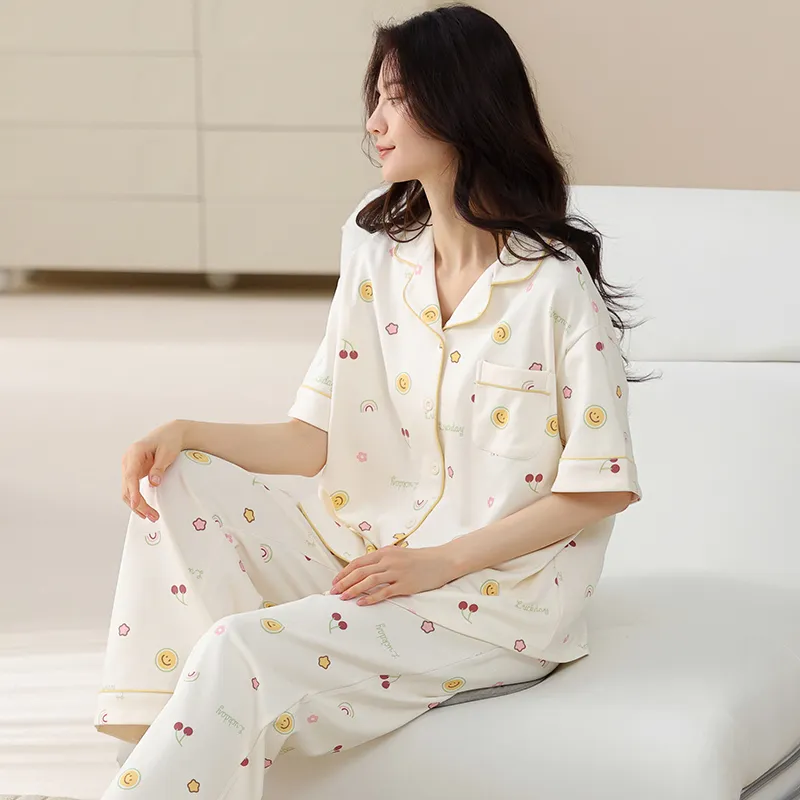 MADALLO Pajama Set Women's White-1