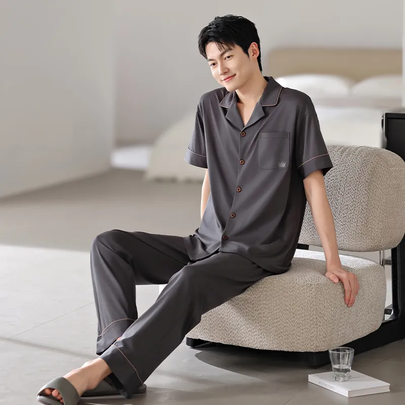 MADALLO Men Pajama Sets-3