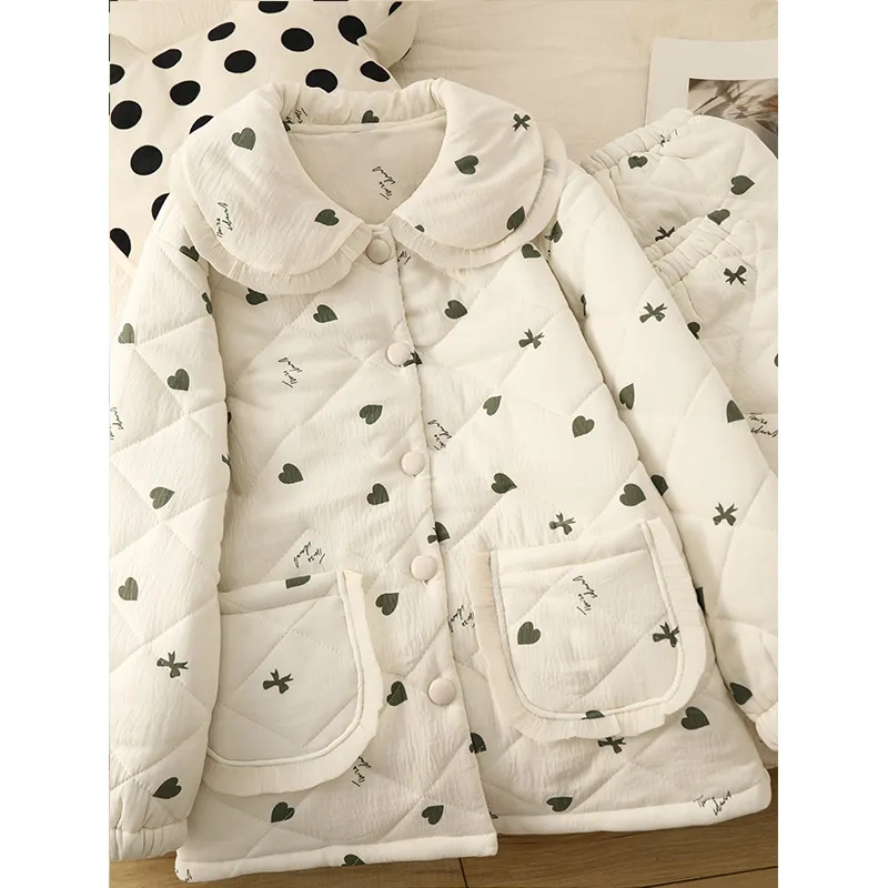 MADALLO Pajama Set Women's Apricot-1