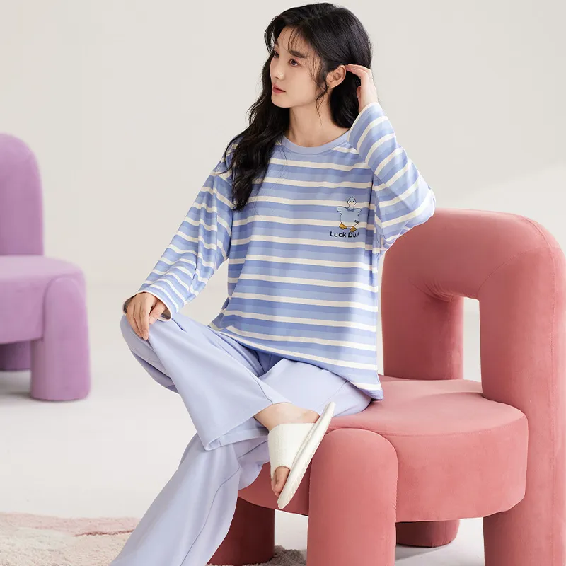 MADALLO Pajama Set Women's Sky Blue-4
