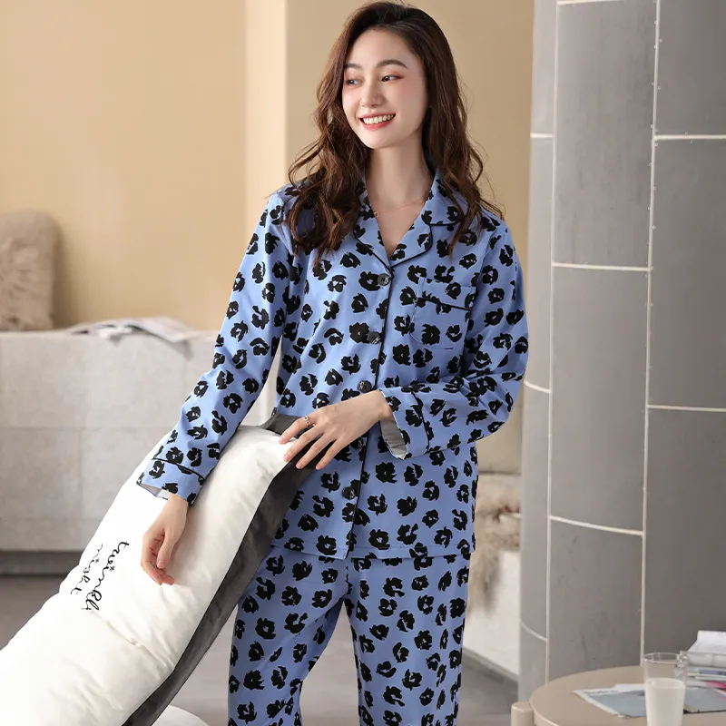 MADALLO Pajama Set Women's Royal Blue-4