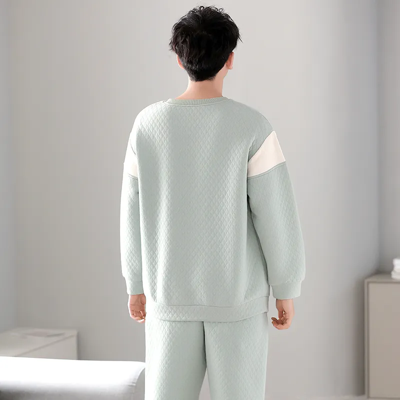 MADALLO Pajama Set Men's Light Green-1