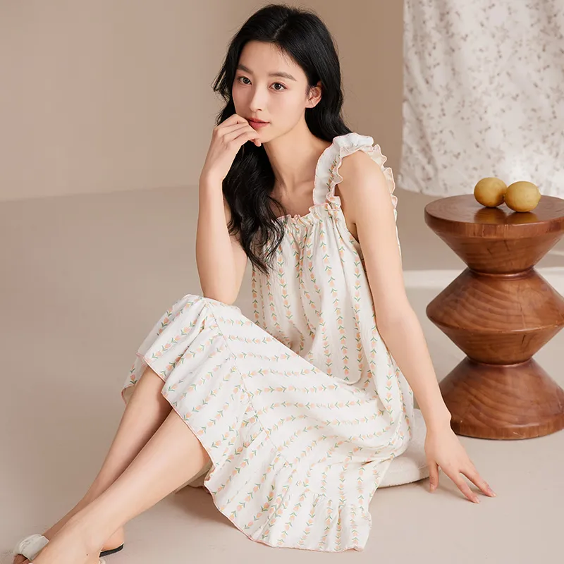 MADALLO Women's Nightgowns-4