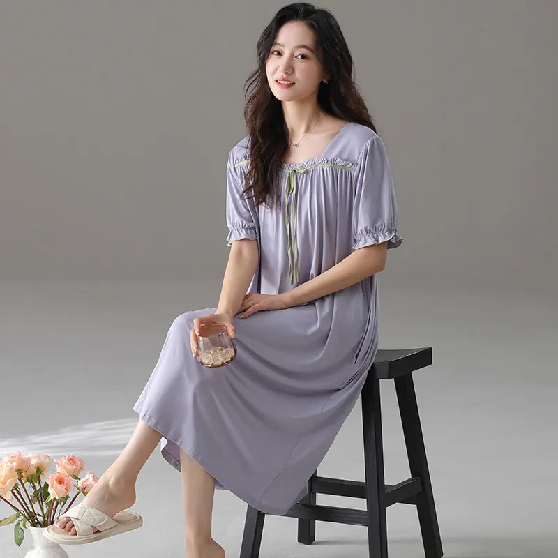 MADALLO Women's Nightgowns-2