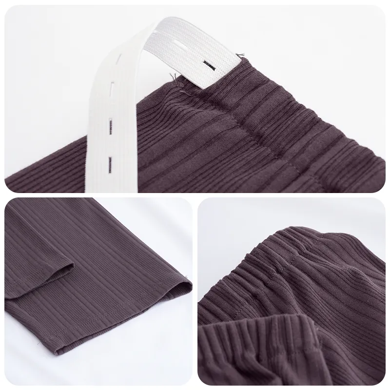 MADALLO Pajama Pants Women's Deep Taro Purple-3