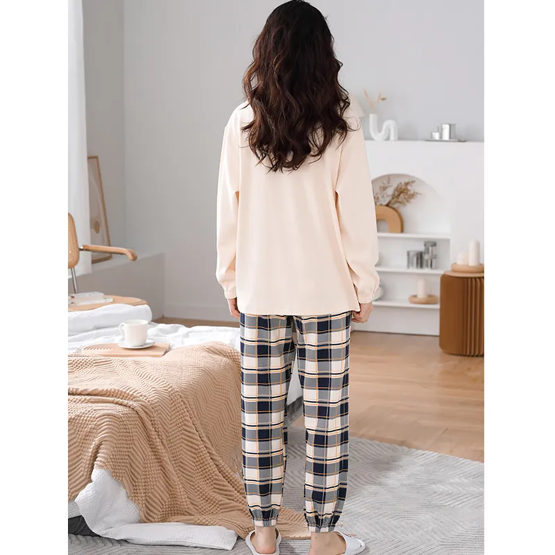 MADALLO Pajama Set Unisex Apricot-3