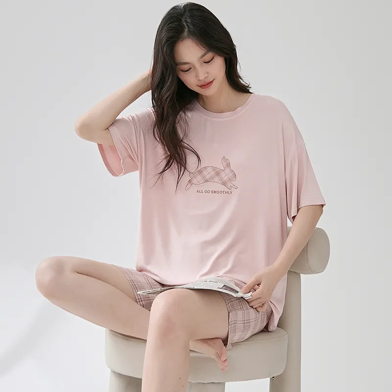 MADALLO Pajama Set Women's Light Pink-4