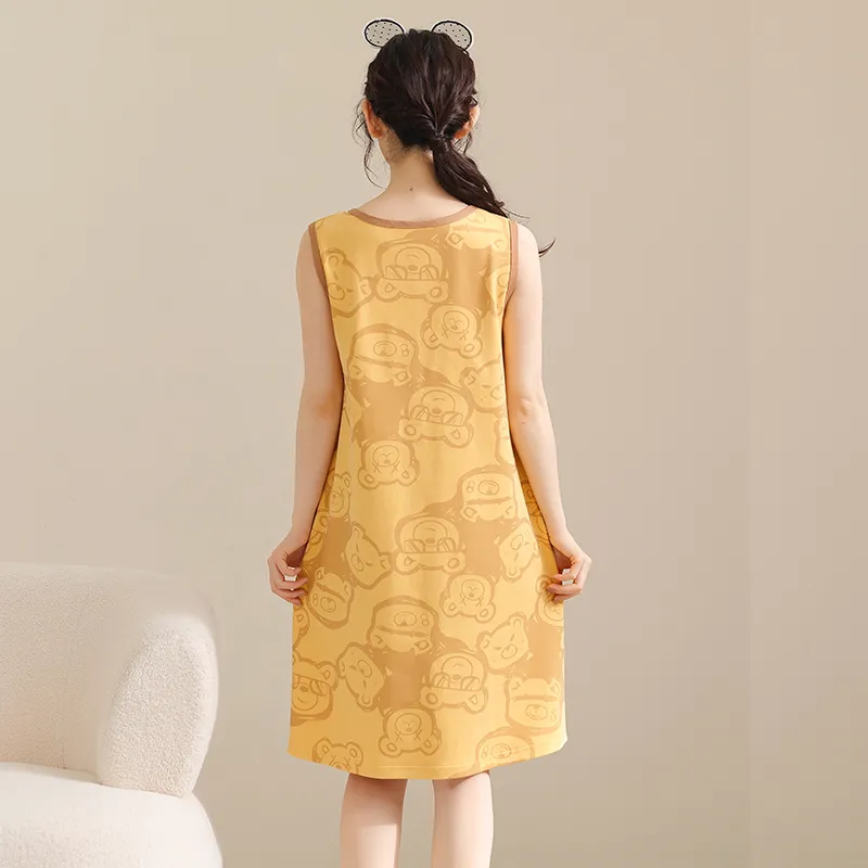 MADALLO Nightgown Women's Yellow-1