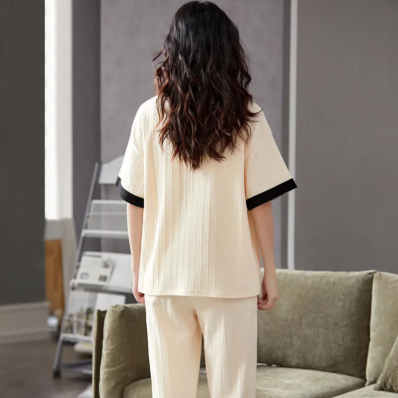 MADALLO Pajama Set Women's Ivory-1