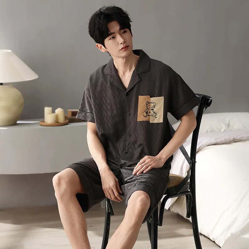 MADALLO Men Pajama Sets-3