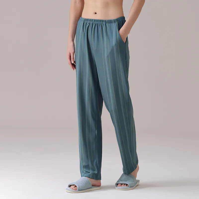MADALLO Pajama Pants Men's Peacock Green-3