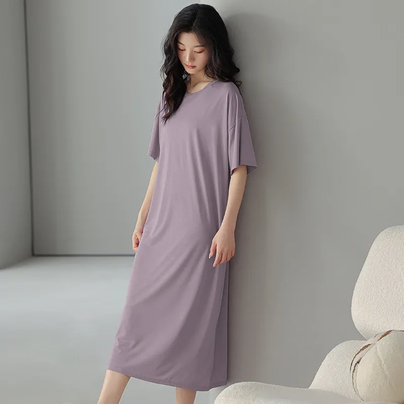 MADALLO Nightgown Women's Violet-3