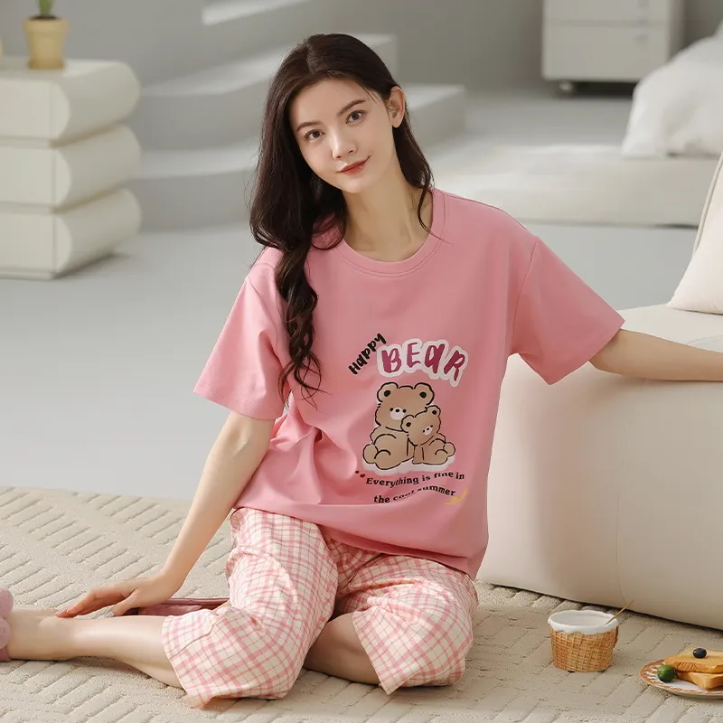 MADALLO Pajama Set Women's Pink-3