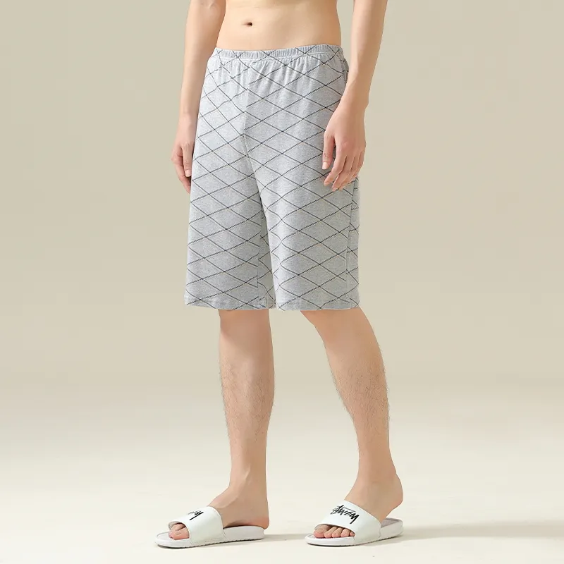 MADALLO Pajama Pants Men's Light Gray-5